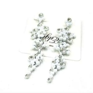 New Edge Unique Crystal Chandelier Dangle Earrings